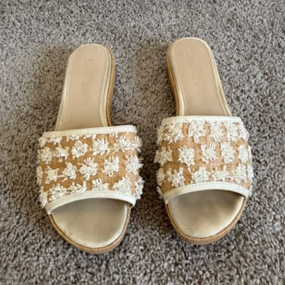 Anthropologie Lien.Do by Seychelles Buenavista Slides size 8.5